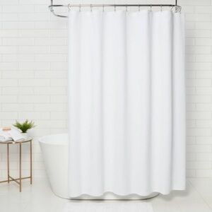 Threshold Diamond Matelesse Shower Curtain White Diamond